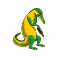 Krokodiltårar sticker